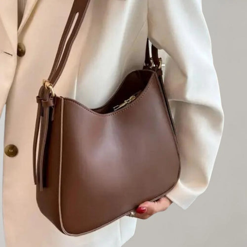 Schlichte und elegante Crossbody-Tasche im minimalistischen Design | Vegan