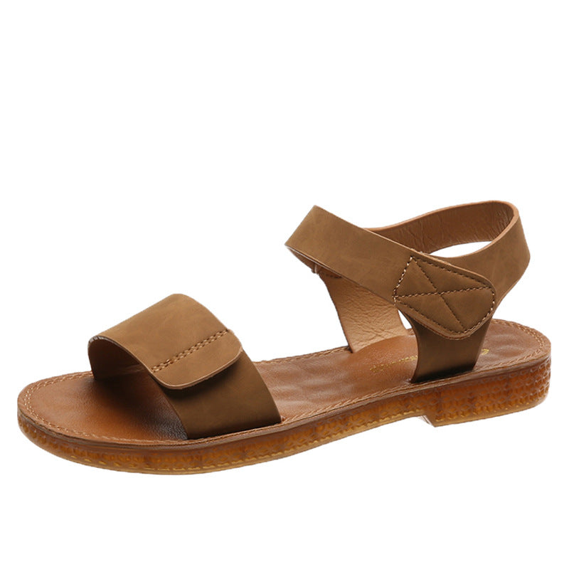 Sandalias con suela de goma flexible