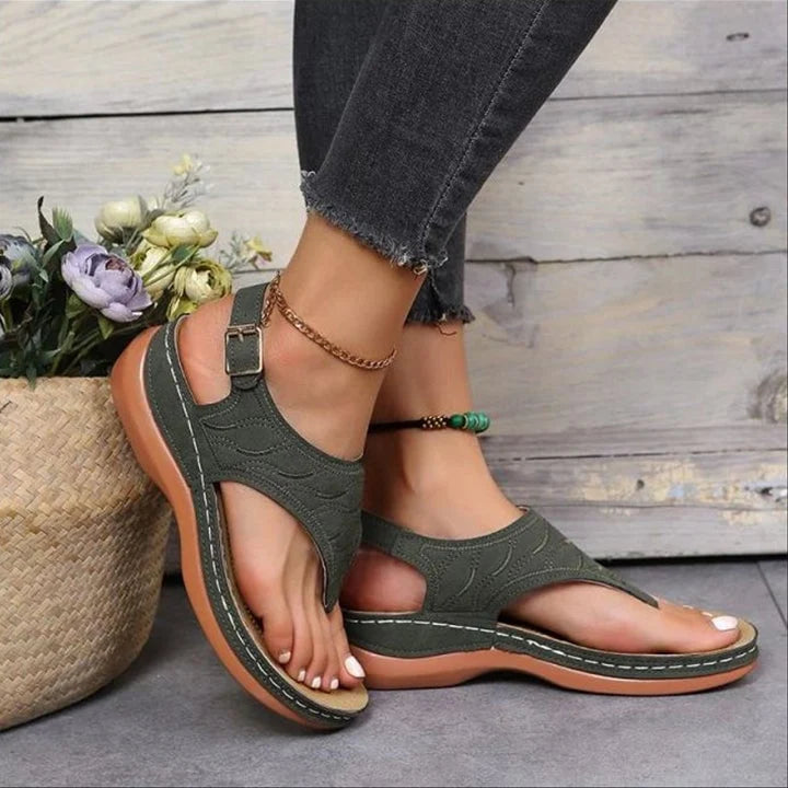 Orthopädische Soman-Strandflip-Flops für Komfort