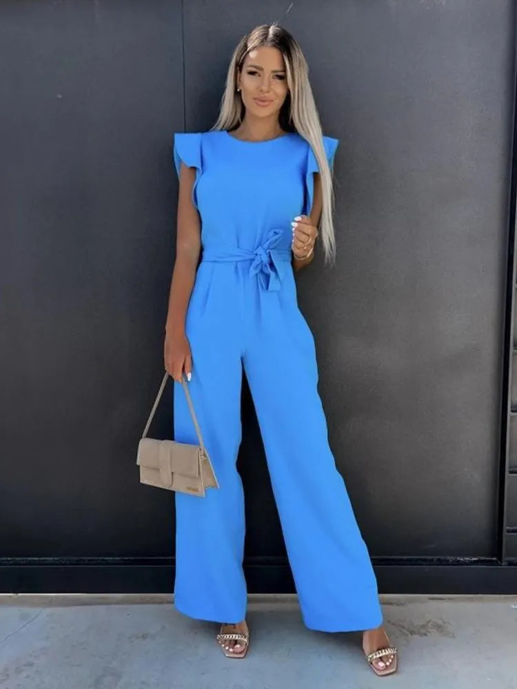 Eleganter High-Fashion Jumpsuit