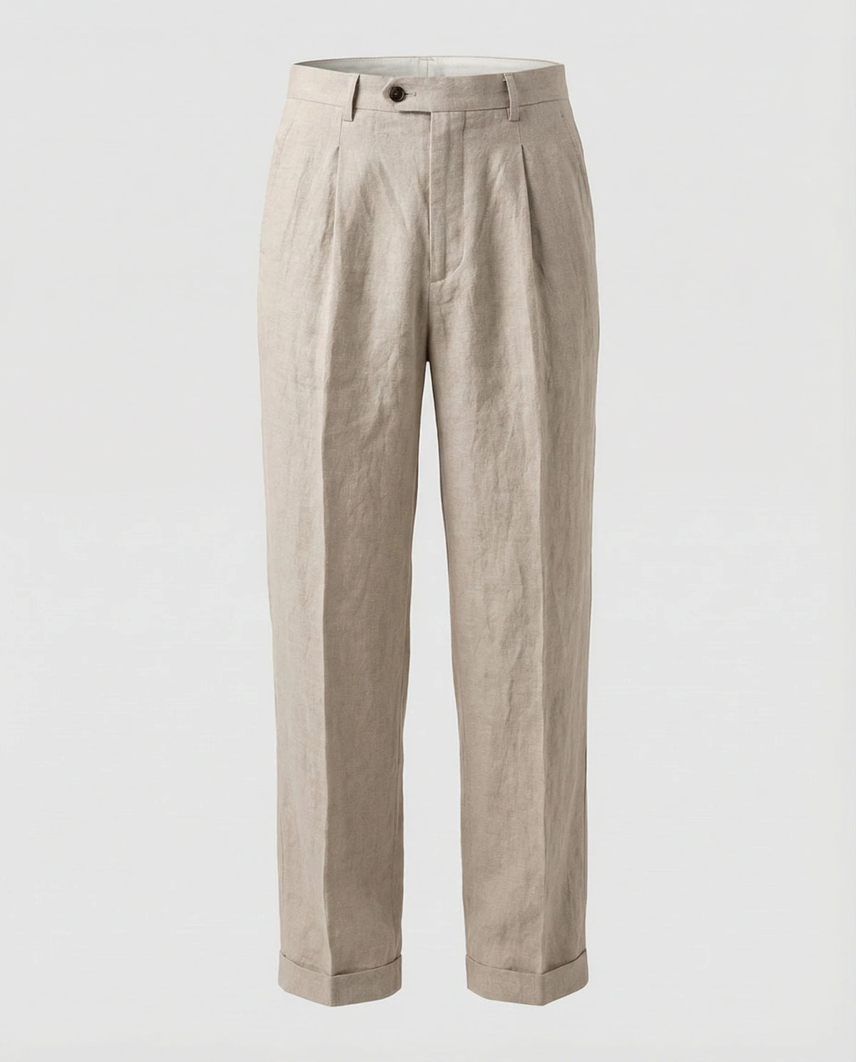 Herren elegante und bequeme Leinenhose