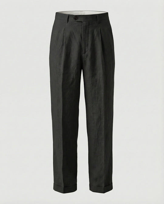 Herren elegante und bequeme Leinenhose