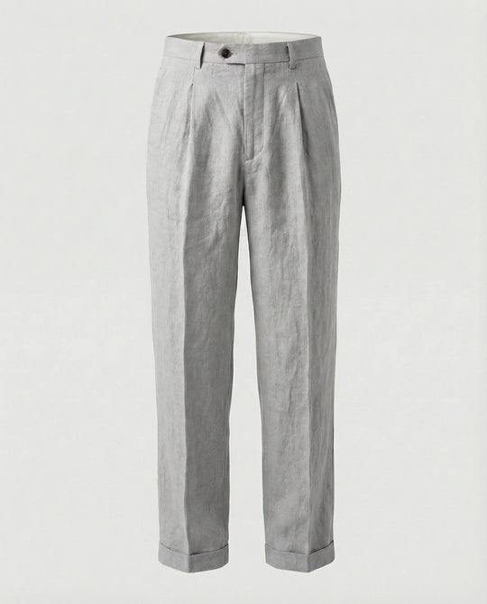 Herren elegante und bequeme Leinenhose