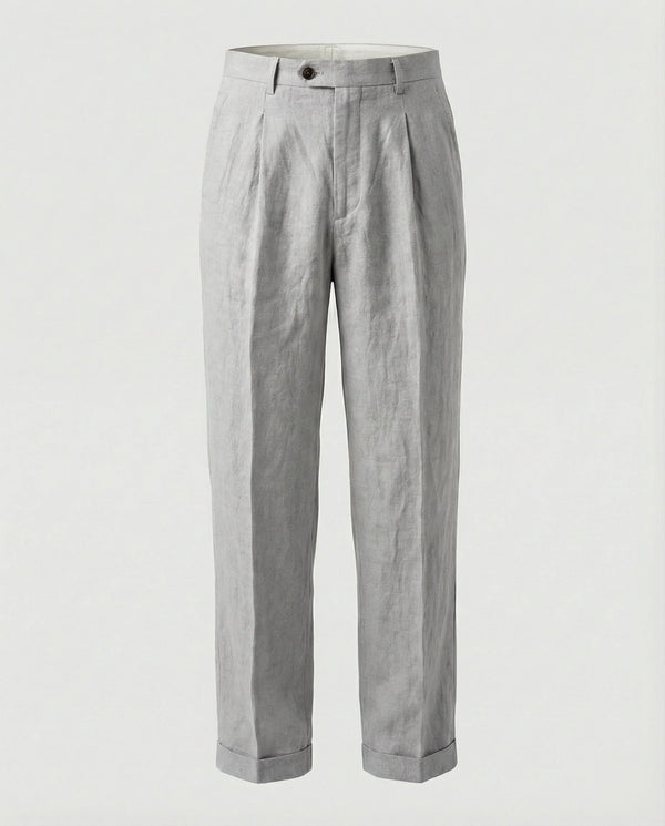 Herren elegante und bequeme Leinenhose