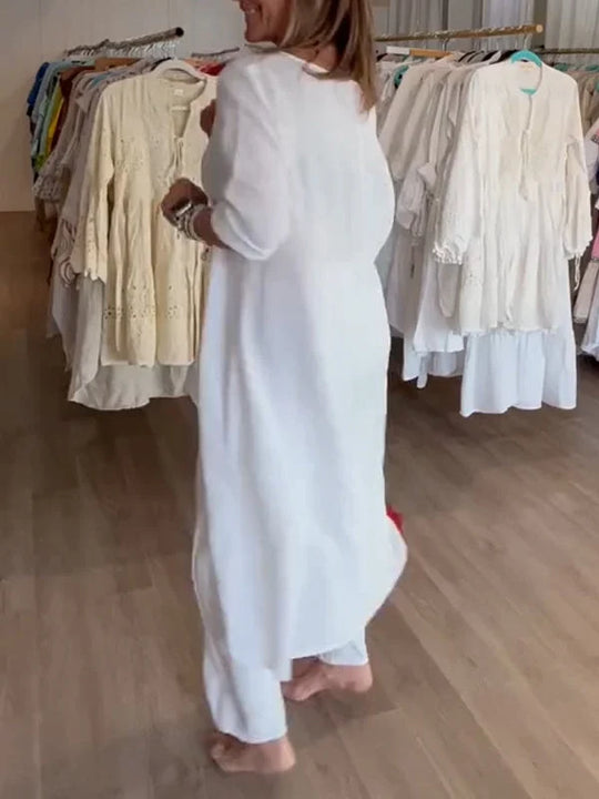 Lässiger Leinenanzug für Damen