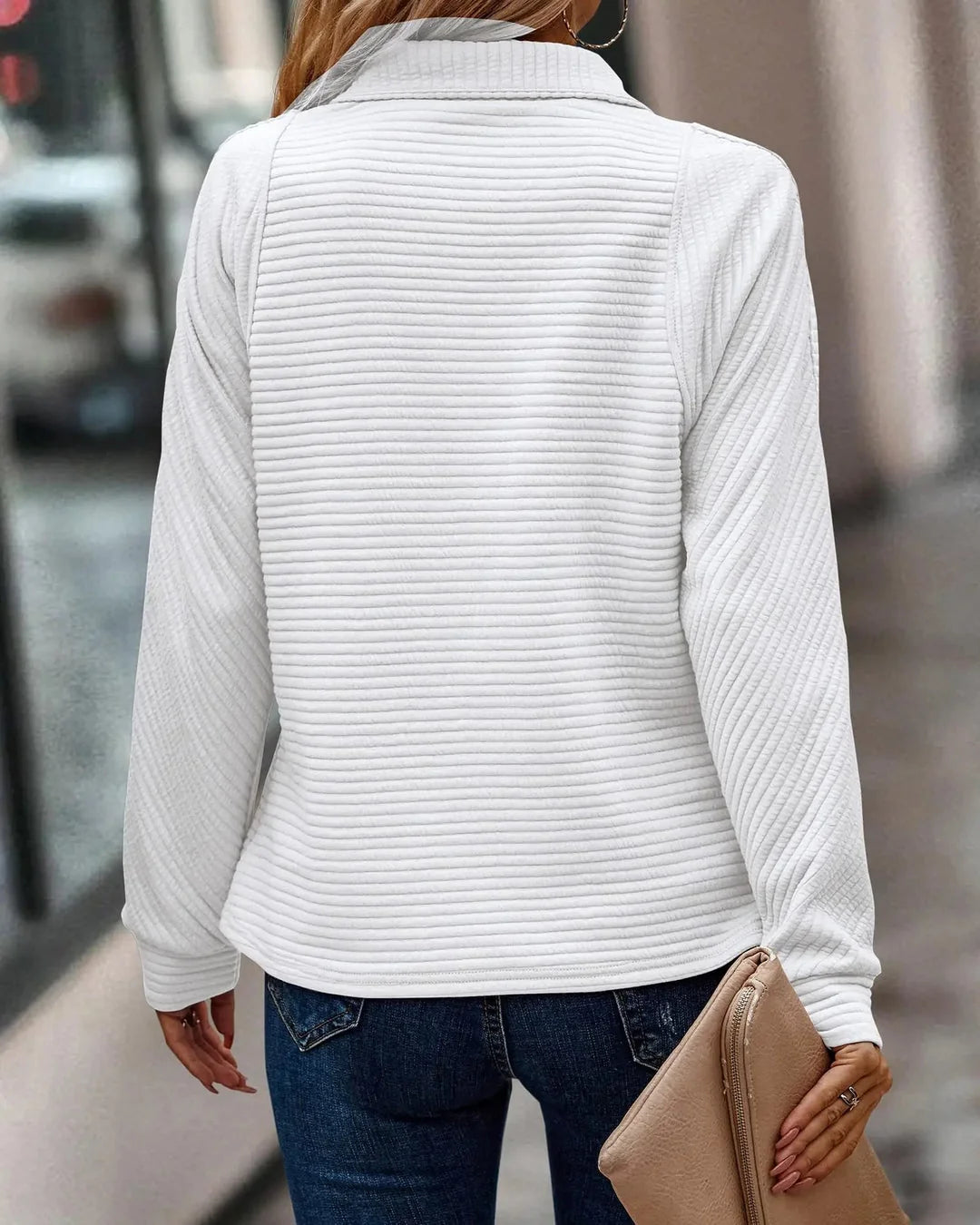 Sportlicher Freizeitpullover für Damen