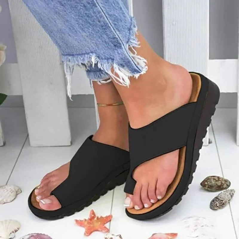 Damen Orthopädische Sandalen Hallux Valgus Korrigierend