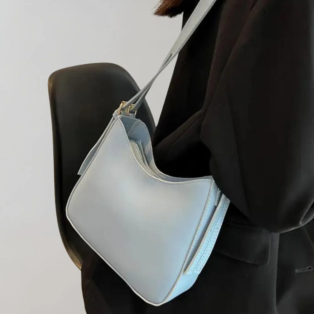 Schlichte und elegante Crossbody-Tasche im minimalistischen Design | Vegan