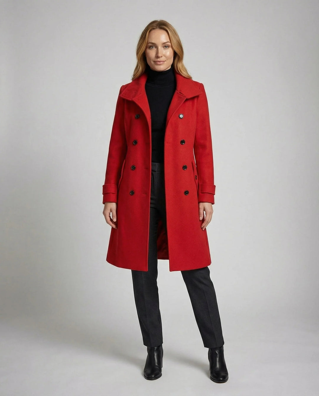 Warmer Damen Trenchcoat Elegant