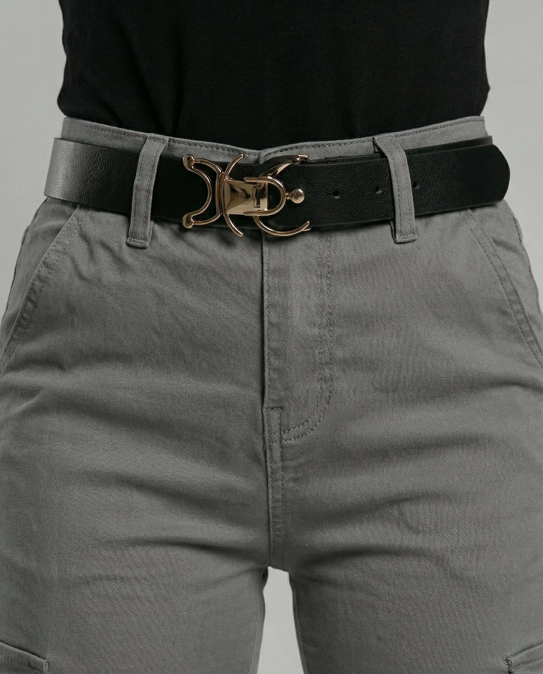 Damen Cargo-Jeans Komfort