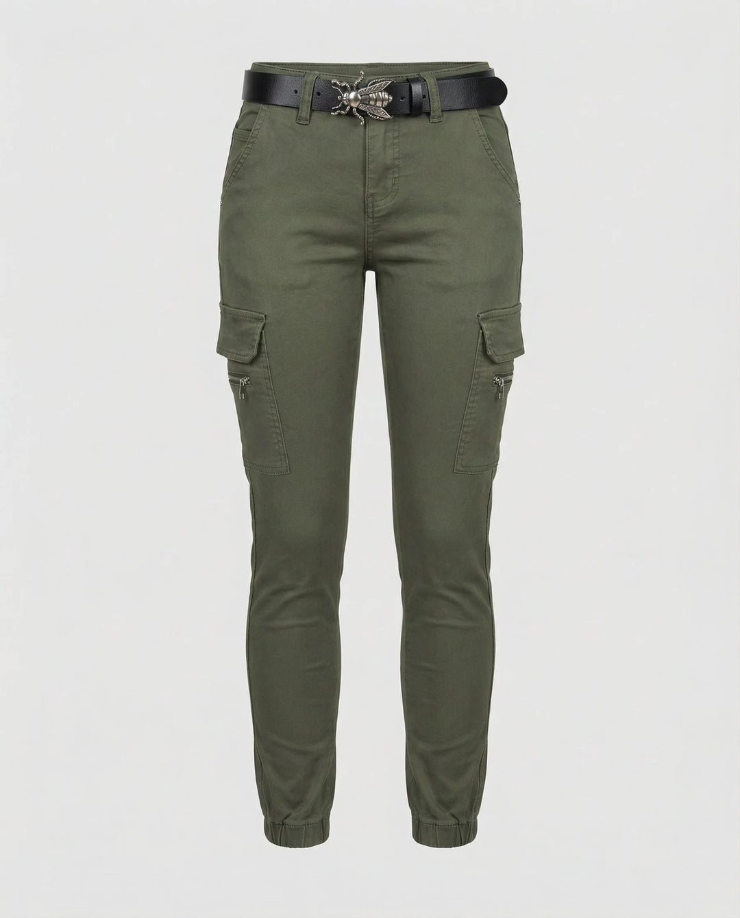 Damen Cargo-Jeans Komfort