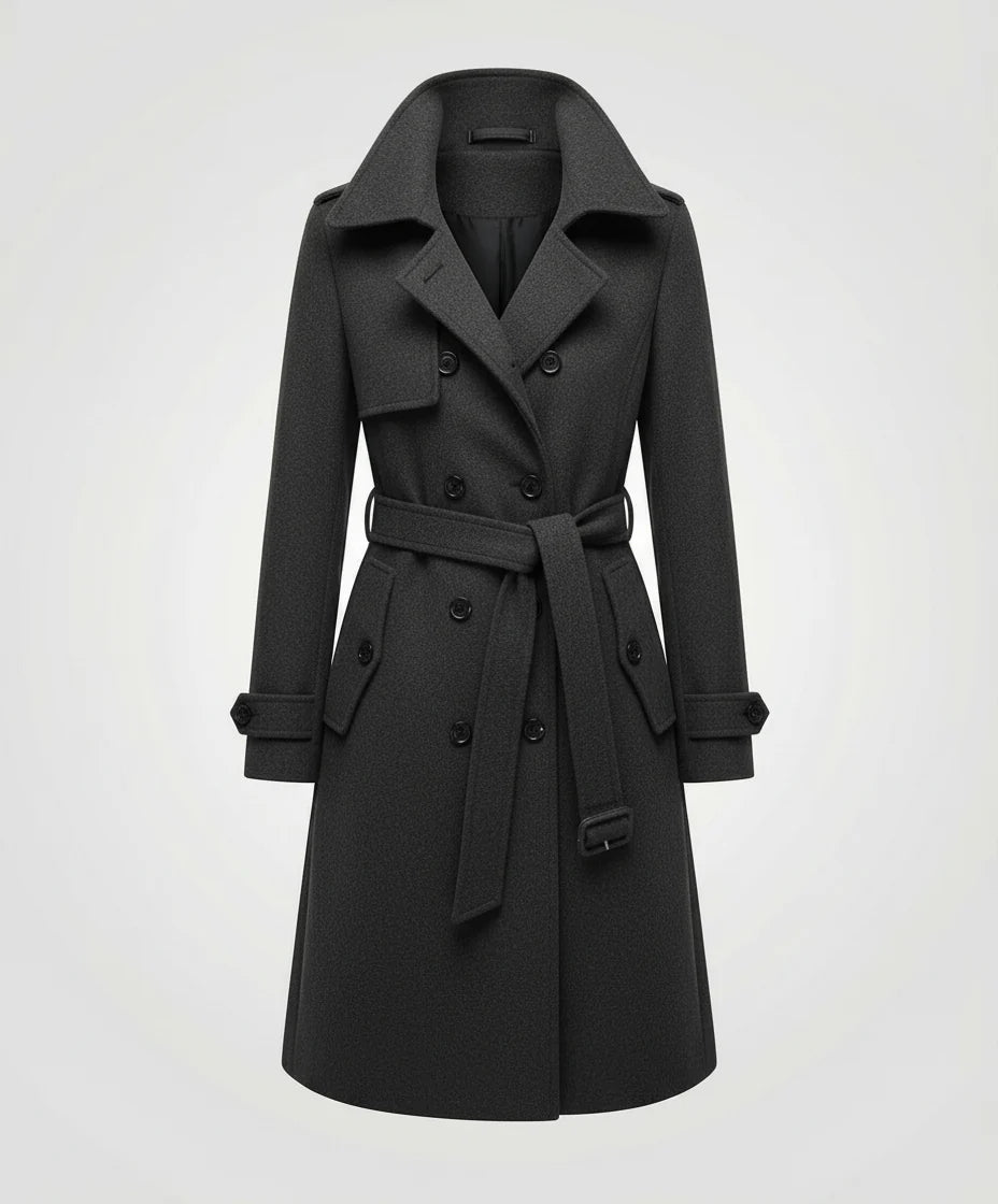 Warmer Damen Trenchcoat Elegant