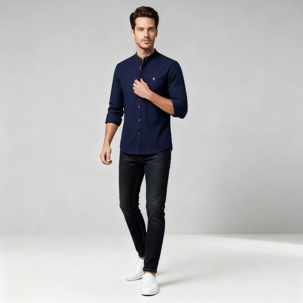 Traditionelles Premium Komfort Trachtenhemd Herren