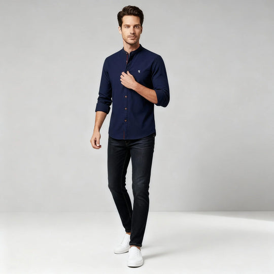 Traditionelles Premium Komfort Trachtenhemd Herren