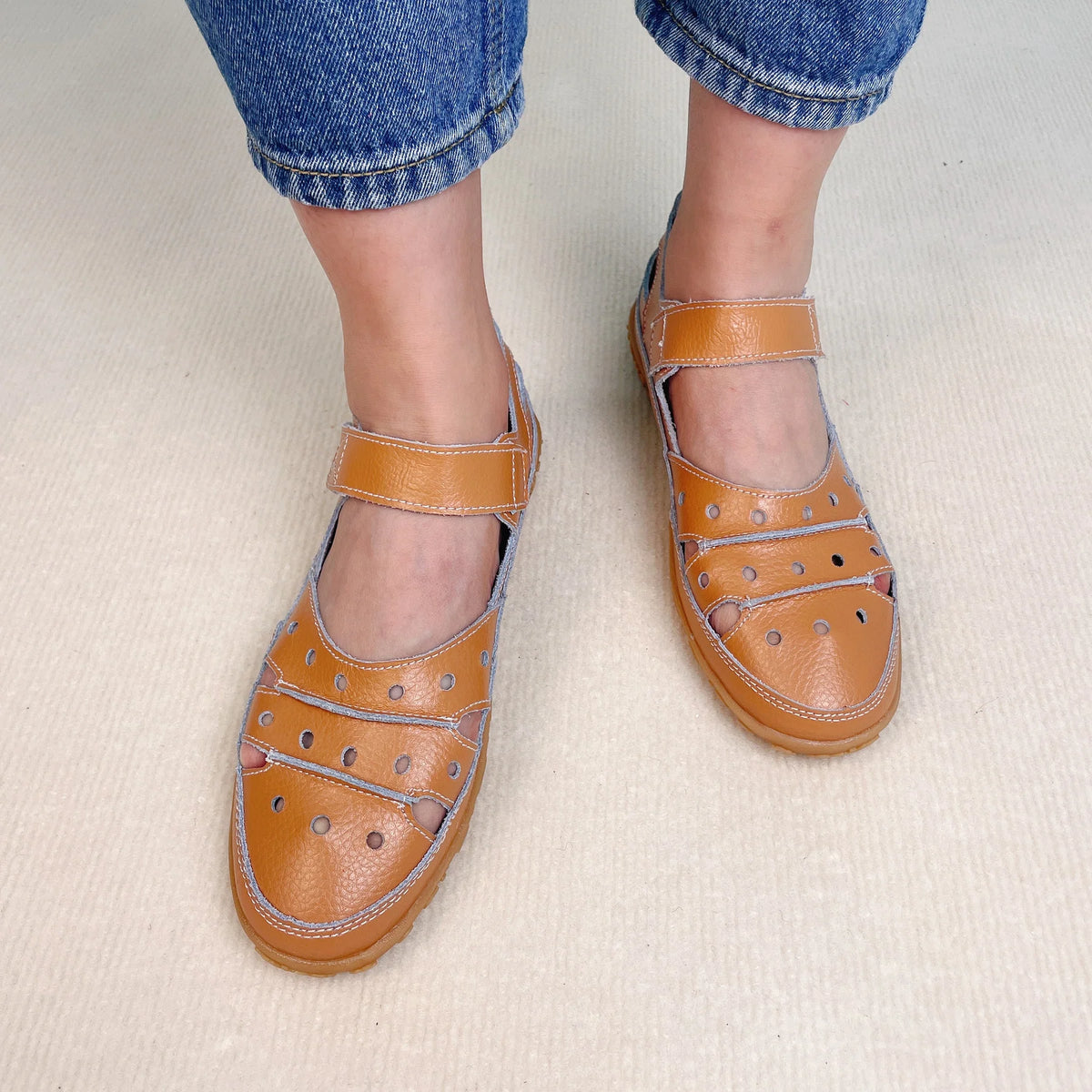 ORTHO-SANDALEN MIT Klettverschluss
