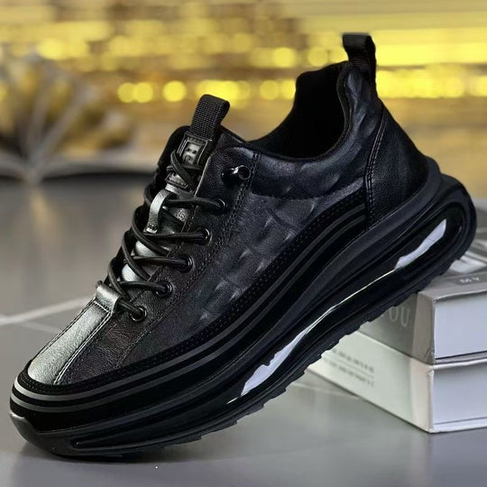 Business-Schuhe für Herren aus Leder in Krokodiloptik