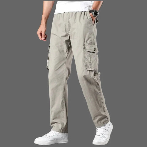 Herren Cargo-Hosen mit multifunktionalen Taschen und atmungsaktivem Stoff