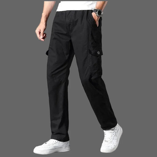 Herren Cargo-Hosen mit multifunktionalen Taschen und atmungsaktivem Stoff