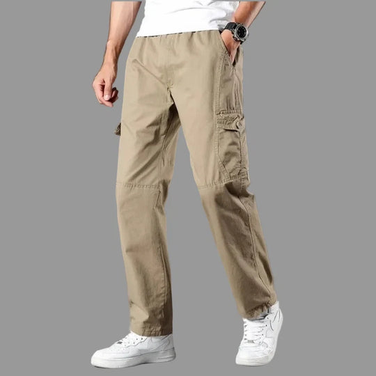 Herren Cargo-Hosen mit multifunktionalen Taschen und atmungsaktivem Stoff