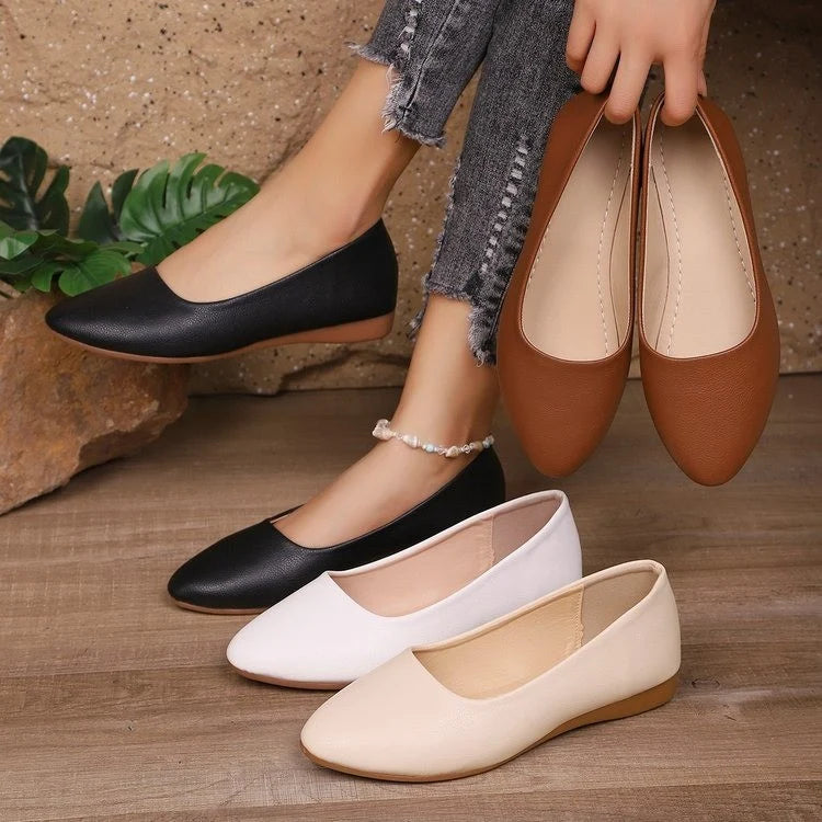 Damen Ballerinas mit flexiblem Fußbett und elegantem Design