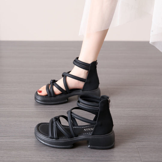 Sandalias gladiador – Suela suave y antideslizante2