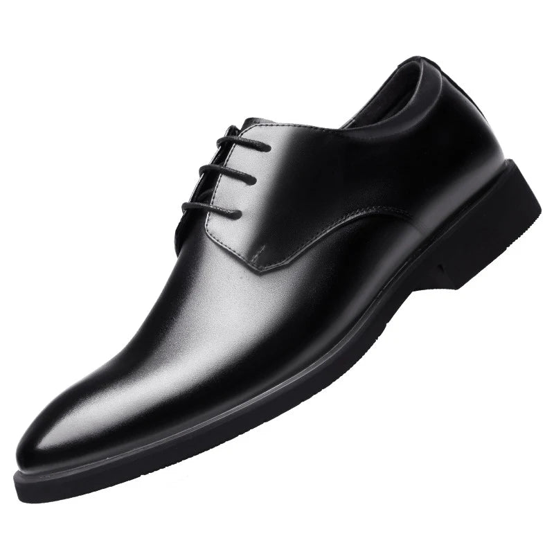 Herren polierte klassische Anzugschuhe mit ergonomischem Design