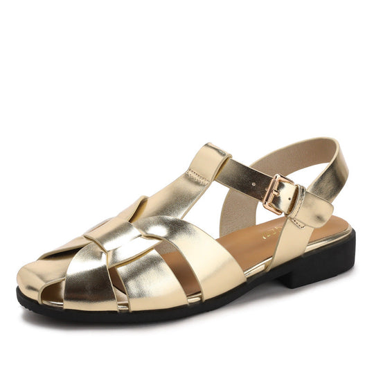 Sandalias tipo gladiador de estilo retro