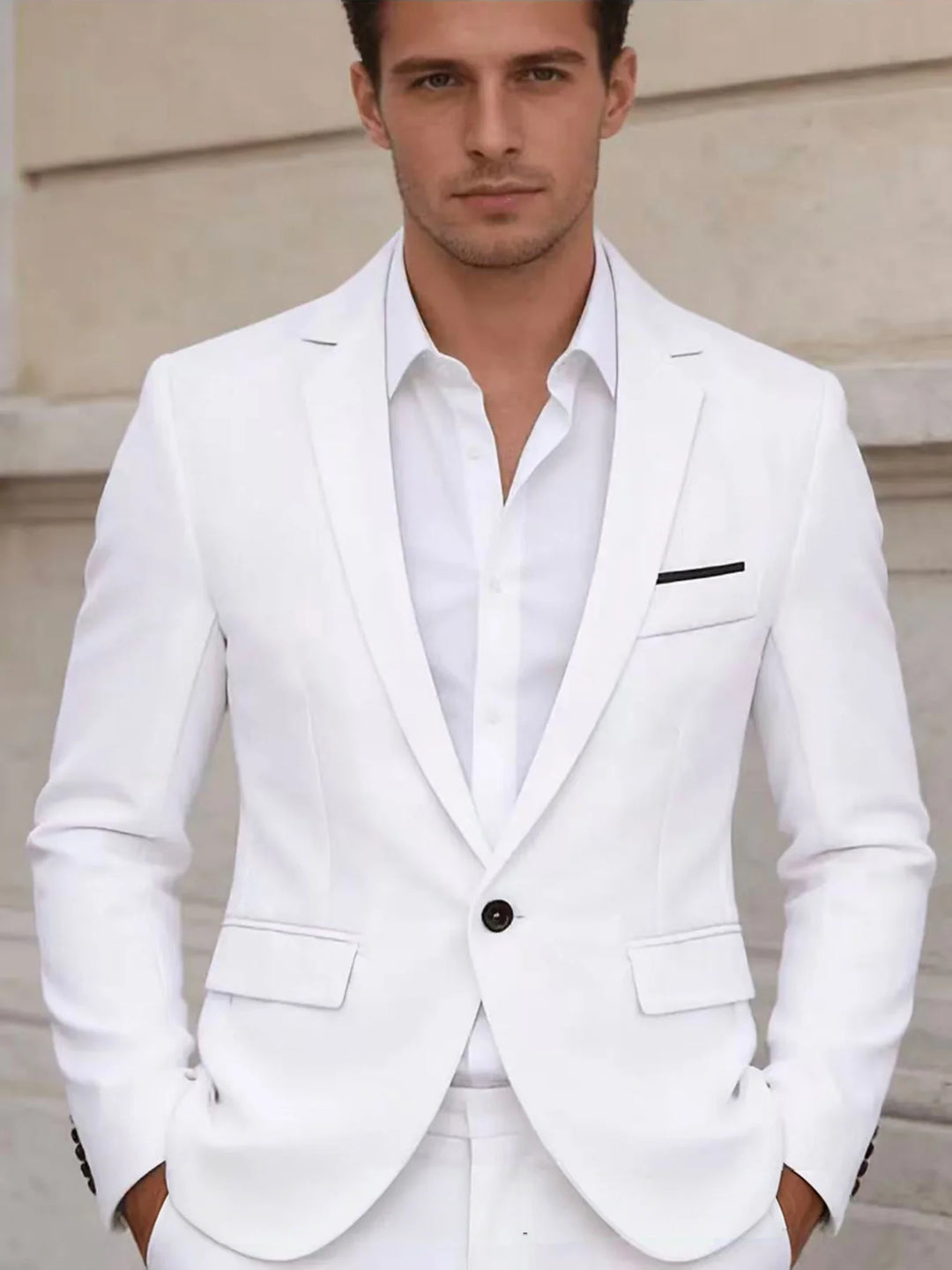 Herren Leinenblazer – leichter Blazer für Herren