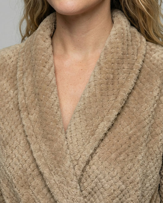 Kuscheliger Damen Bademantel