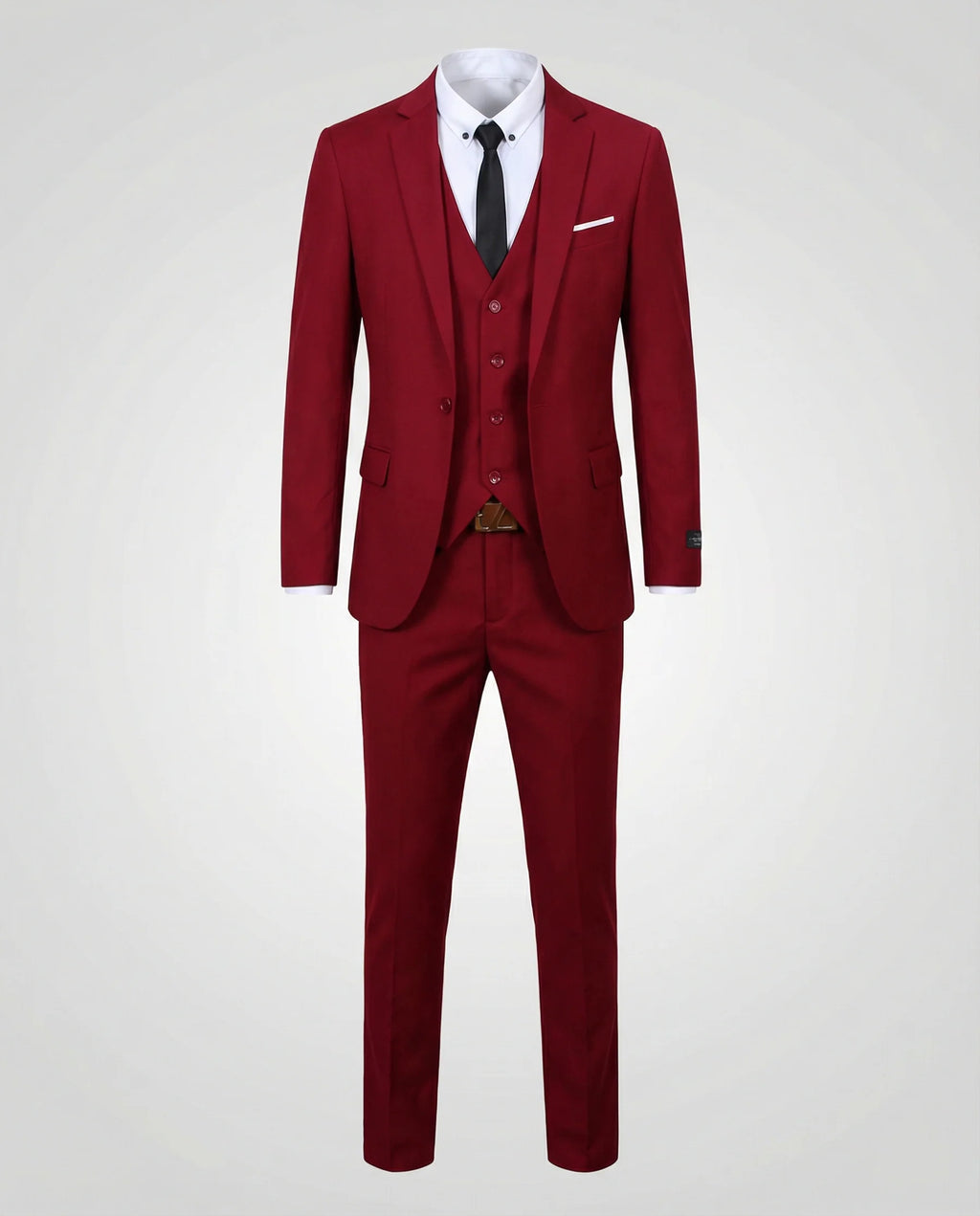 Eleganter 3 Teilig Herrenanzug