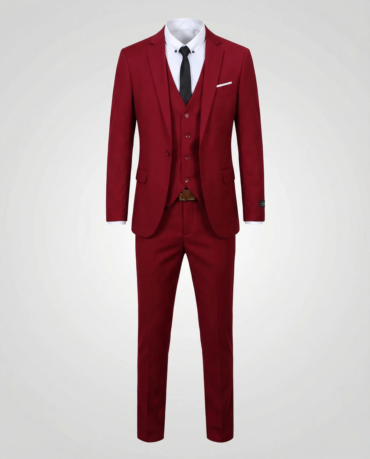 Eleganter 3 Teilig Herrenanzug