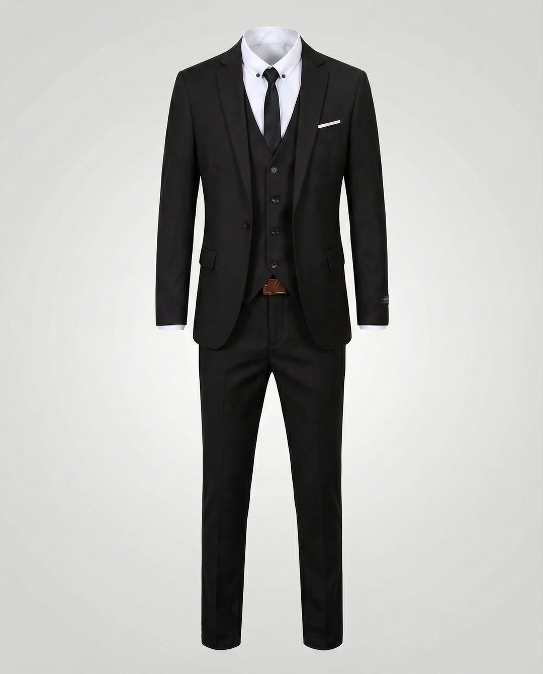 Eleganter 3 Teilig Herrenanzug