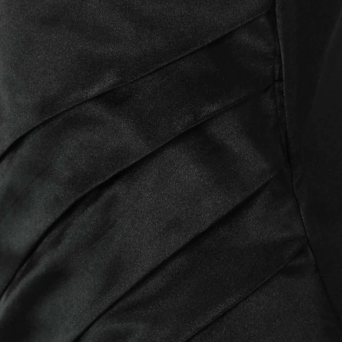 Elegantes Schwarz-Weiß Gradient Ärmelloses Patchwork Maxikleid