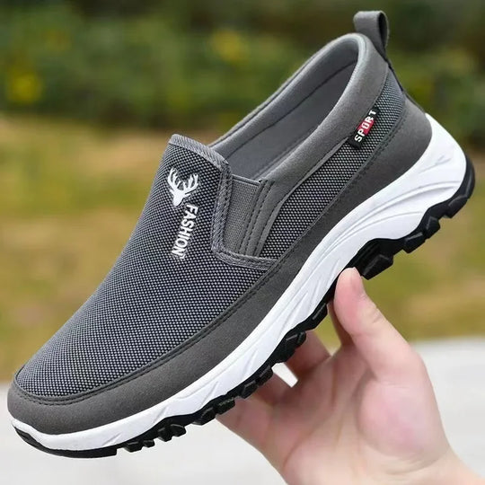 Herren Slip-On Mesh Turnschuhe