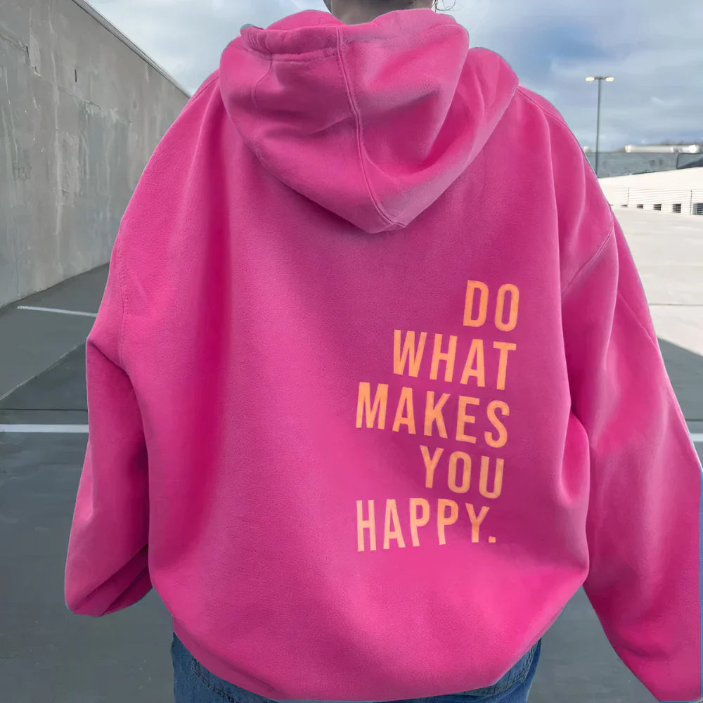 Damen Gelassenheit Statement Hoodie