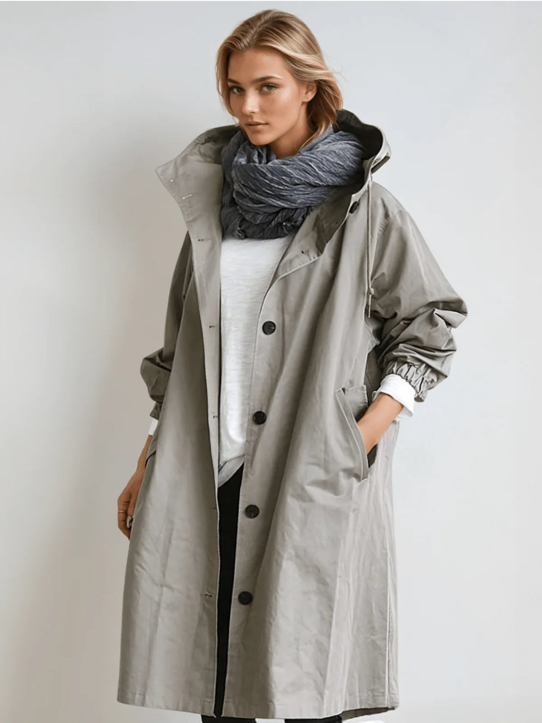 Wasserabweisender Trenchcoat