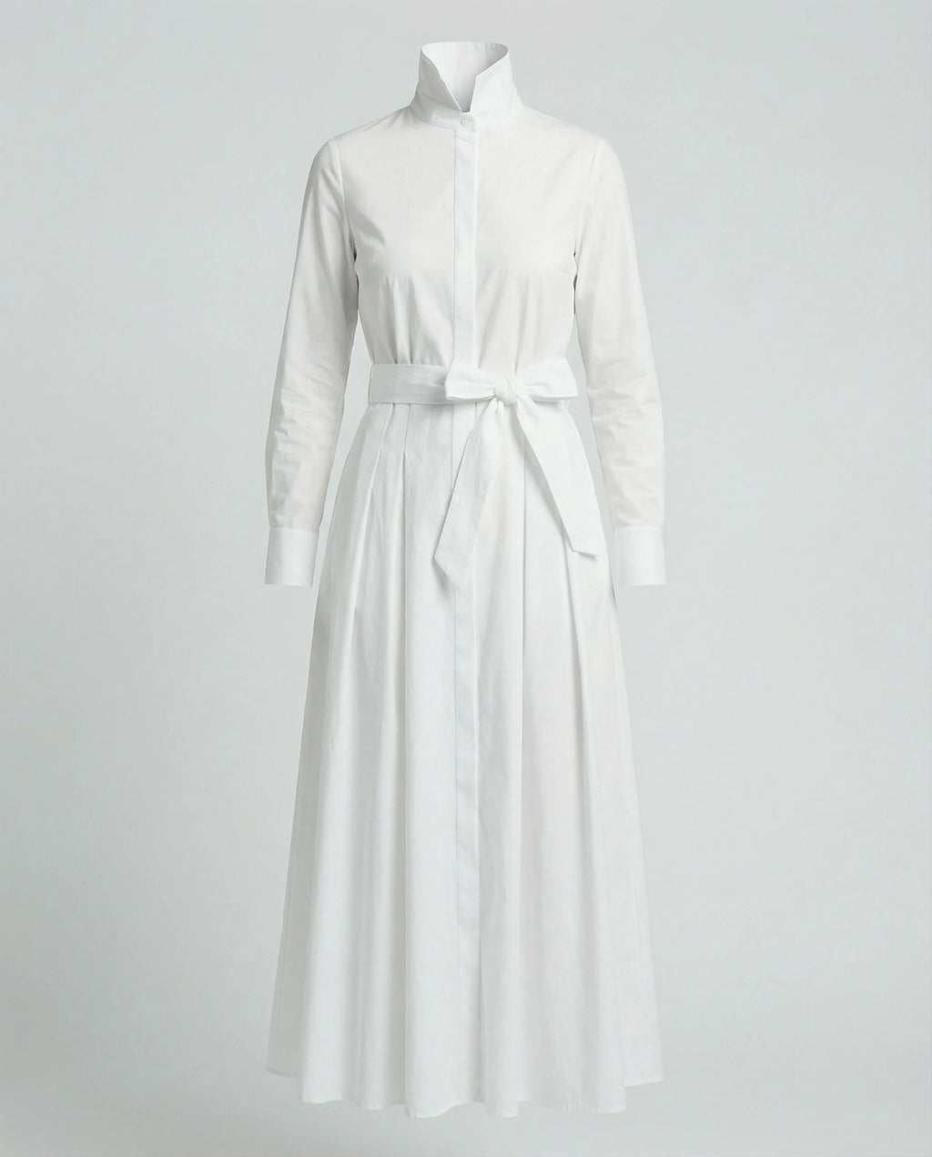 Elegante Weiße Lange Kleid