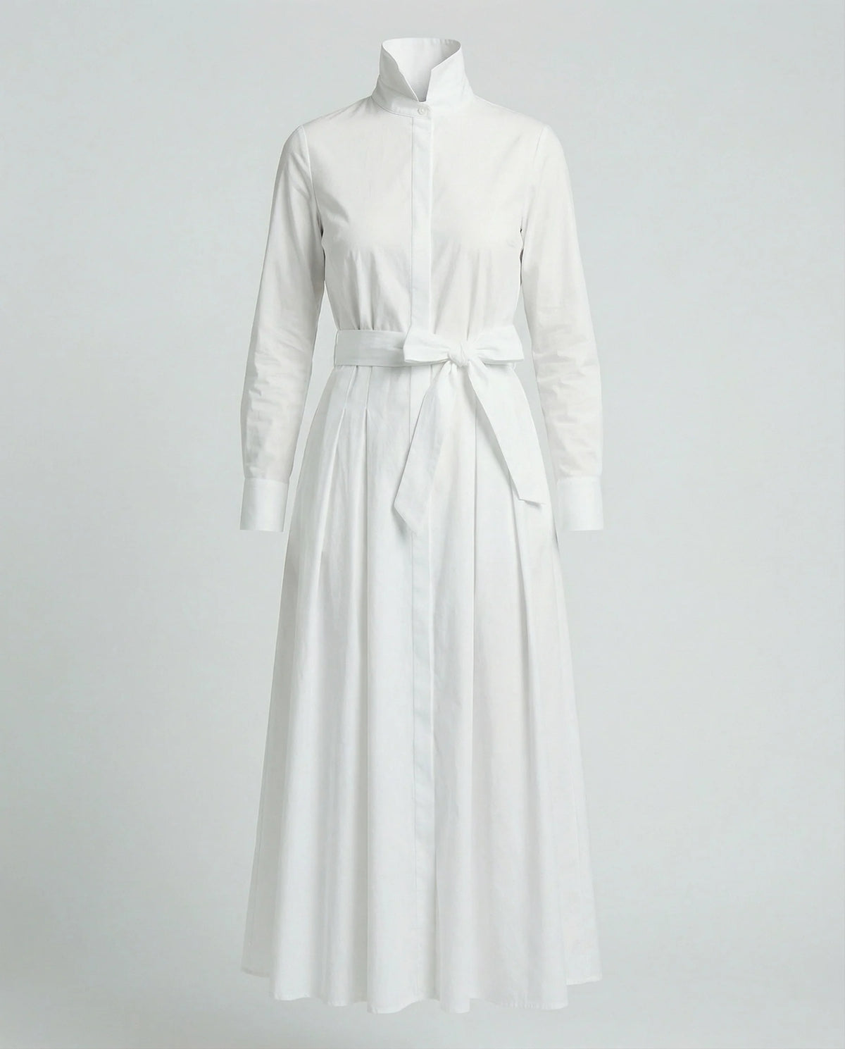 Elegante Weiße Lange Kleid
