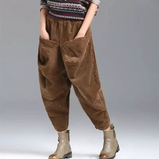 Winterweite Sarouelhose