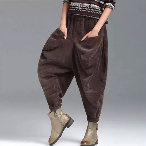 Winterweite Sarouelhose