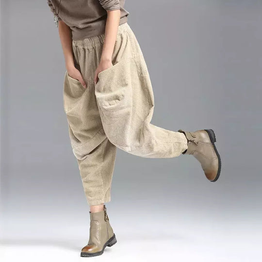 Winterweite Sarouelhose