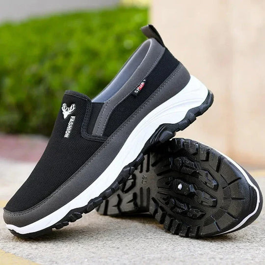 Herren Slip-On Mesh Turnschuhe